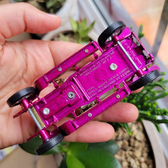 Vintage Lesney Y-10 1906 Rolls-Royce Silver Ghost Matchbox Toy Car - Picture 15 of 16